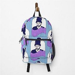 FAMILY Podcast - Ethan Klein with a Large Beanie Backpack