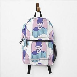 FAMILY Podcast Ethan Klein with a Large Beanie Backpack