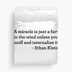 Fart in the Wind Ethan Klein H3 Podcast H3H3 Duvet Cover