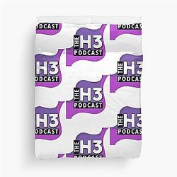 H3 Podcast Duvet Cover