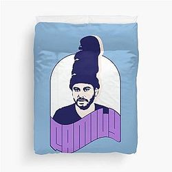FAMILY Podcast - Ethan Klein with a Large Beanie Duvet Cover