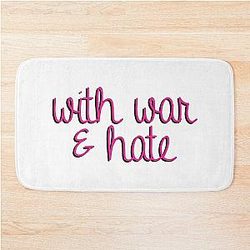With War Hate Peace Love Frenemies H3 Podcast H3H3 Bath Mat