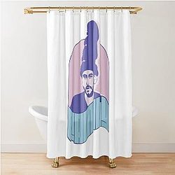 FAMILY H3 Podcast Ethan Klein with a Large Beanie Shower Curtain