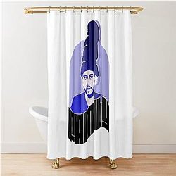 FAMILY H3 Podcast Ethan Klein with a Large Beanie Shower Curtain
