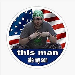 Ethan Klein Ate My Son H3 Podcast Sticker