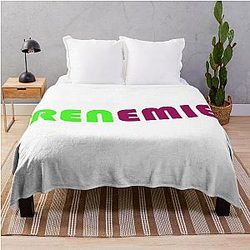 Frenemies Sticker Podcast Throw Blanket