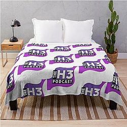 H3 Podcast Throw Blanket