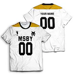 Haikyuu MSBY Black Jackal Team Libero Unisex T-Shirt Personalized