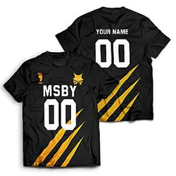 Haikyuu MSBY Black Jackal Team Unisex T-Shirt Personalized