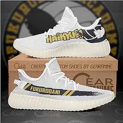 Fukurodani Academy Yeezy Shoes Haikyuu Custom Anime Sneakers