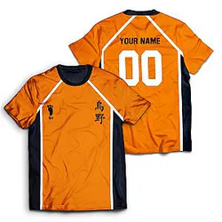 Haikyuu Team Karasuno Libero Unisex T-Shirt Personalized