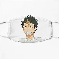 Haikyuu Face Masks Store:  Yu Nishinoya Smiling Face Masks