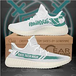 Date Tech High Yeezy Shoes Haikyuu Custom Anime Sneakers
