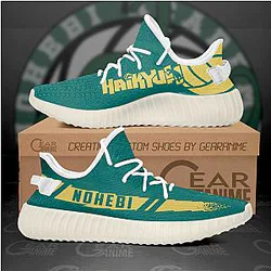 Nohebi Academy Yeezy Shoes Haikyuu Custom Anime Sneakers