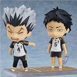 Haikyuu Figure Merch: Keiji Akaashi and Bokuto Kotaro Fukurodani Figure
