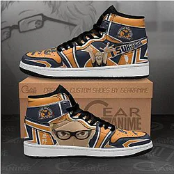 Karasuno Tsukishima Kei Jordan Sneakers Haikyuu Anime Shoes
