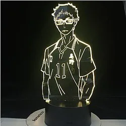 Haikyuu Led Lamp Merch: Kei Tsukishima Decoration 3D Lamp