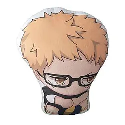 Haikyuu Plush Merch – 18” Tsukishima Kei Plush Soft Stuffed Pillow
