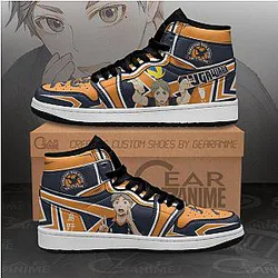 Karasuno Sugawara Koushi Jordan Sneakers Haikyuu Anime Shoes