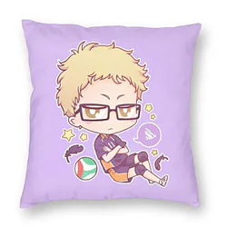 Haikyuu Pillow Merch: Tsukishima Kei Chibi Pillow