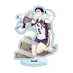 Haikyuu Figure Merch - 13cm Akaashi Keiji Figure Acrylic Standee Color Figure