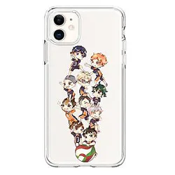 Haikyuu Phone Case Merch - Karasuno High Phone Case Chibi Art Case For Iphone 11
