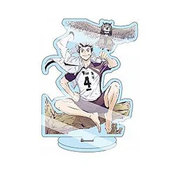 Haikyuu Figure Merch - 13cm Bokuto Kotaro Figure Acrylic Standee Color Figure