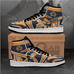 Karasuno Hinata Shoyo Jordan Sneakers Haikyuu Anime Shoes