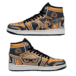 Haikyuu Shoes Merch -  Tsukishima Kei Shoes Jordan Sneakers Karasuno Anime Shoes