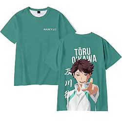 Haikyuu Shirt Merch - Toru Oikawa Shirt Unisex 3D Graphic Tee
