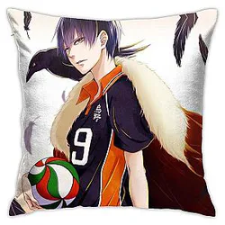 Haikyuu Pillow Merch - 45x45cm Kageyama Tobio Pillow King of the Court Cushion