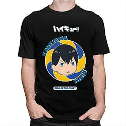 Haikyuu Shirt Merch - 100% Cotton Kageyama Tobio Shirt Men Tee