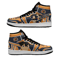 Haikyuu Shoes Merch - Karasuno Kageyama Tobio Jordan Sneakers Haikyuu Anime Shoes