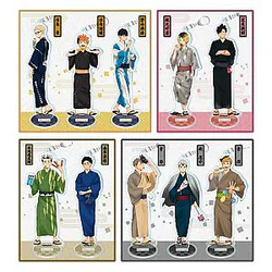 Haikyuu Keychain Merch - 10cm Characters Keychain Figure Acrylic Kimono Theme Keychain Model