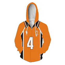 Haikyuu Jacket Merch: Yu Nishinoya Cosplay  Jacket