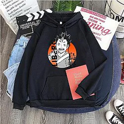 Haikyuu Hoodies Merch: Nishinoya Printed Hoodie