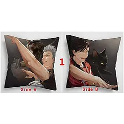 Haikyuu Pillow Merch : Bokuto and Kuroo Haikyuu Pillow