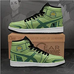 Kakugawa High Jordan Sneakers Haikyuu Anime Shoes