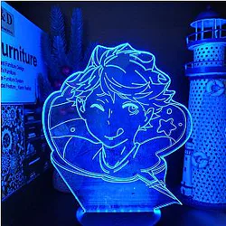 Haikyuu LED Night Light: Oikawa Toru Decoration LED Lamp