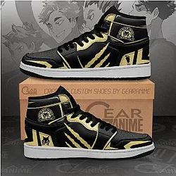 MSBY Black Jackals Jordan Shoes Haikyuu Custom Anime Shoes