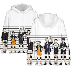 Haikyuu Hoodie Merch – Karasuno High Hoodie Pullover Team Hoodie