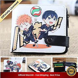 Haikyuu Wallet Merch -  Hinata and Kageyama Karusuno High