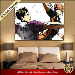 Haikyuu Poster Merch -  Ushijima x Hinata