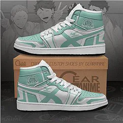 Aoba Johsai High Jordan Sneakers Haikyuu Anime Shoes