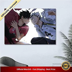Haikyuu Poster Merch -  Nekoma vs Fukurodani