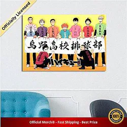 Haikyuu Poster Merch -  Karasuno High School
