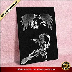 Haikyuu Poster Merch -  Hinata Shoyo Poster Fly Wall Art Decoration