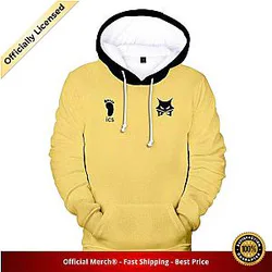 Haikyuu Hoodie Merch -  MSBY Yellow Hoodie