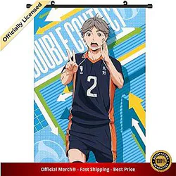 Haikyuu Poster Merch -  Sugawara
