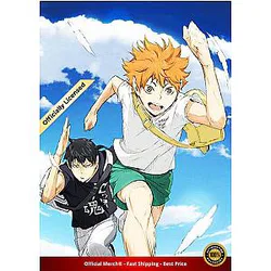 Haikyuu Poster Merch -  Hinata x Kageyama Running